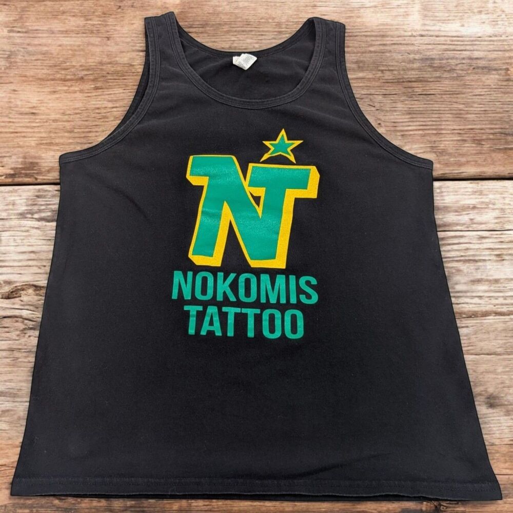 Nokomis Tattoo Minneapolis MN Tank Top‎ North Stars